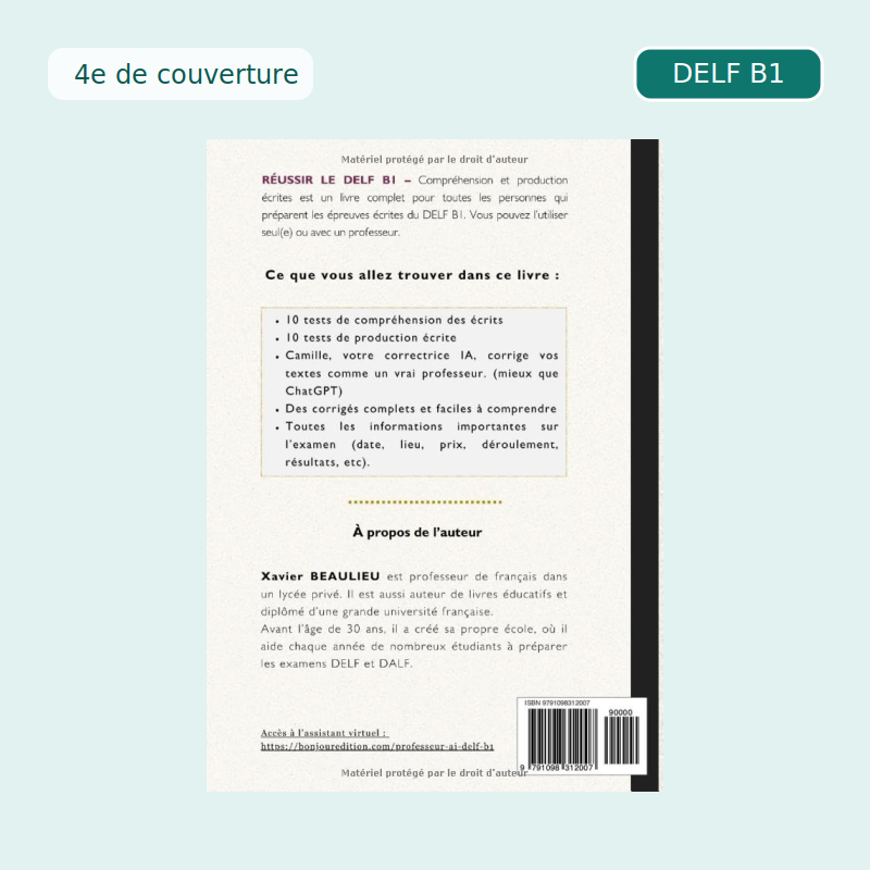 boutique ebook delf b1 verso